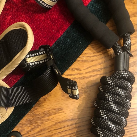 3 Piece Large Dog Heavy Duty Tactical Reflective Harness, Collar, and Leash - Picture 3 of 9